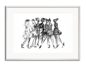 Obraz plakat glamour 31x41cm