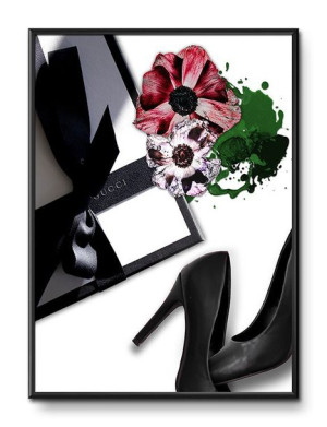 Obraz plakat sztuka nowoczesna 31x41cm