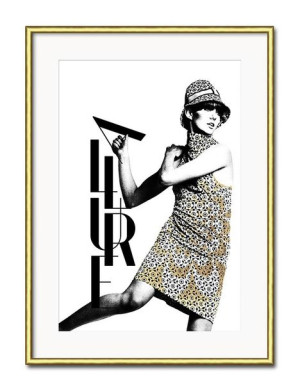 Obraz plakat glamour