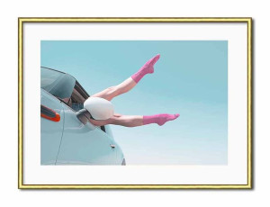 Obraz plakat glamour 31x41cm