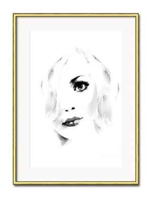Obraz plakat glamour 31x41cm