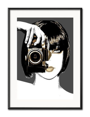 Obraz plakat glamour 31x41cm