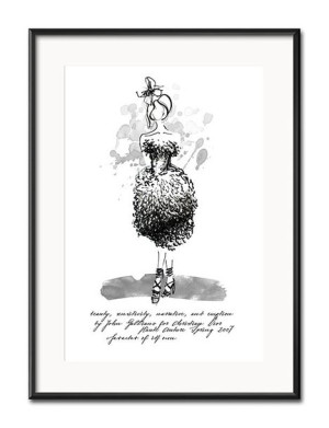 Obraz plakat glamour 31x41cm