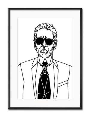 Obraz plakat glamour 31x41cm