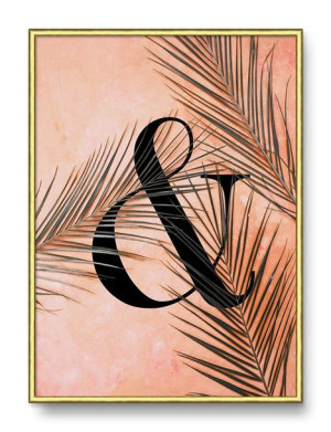 Obraz abstrakcja glamour 31x41cm