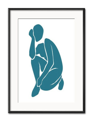 Obraz kobieta 31x41cm