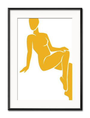 Obraz kobieta 31x41cm