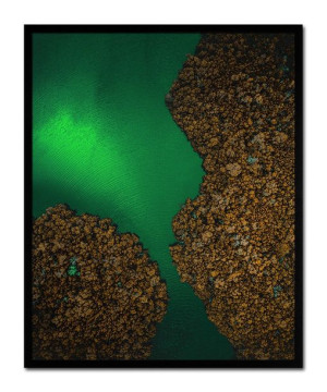 Obraz plakat na płótnie przyroda 43x53cm