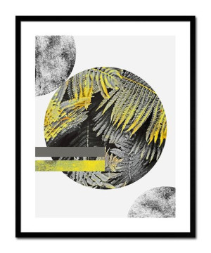 Obraz na płótnie figury geometryczne 43x53cm