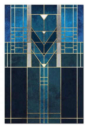 Obraz na płótnie Art Deco
