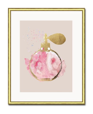 Obraz do salonu kosmetycznego Glamour 21x26cm