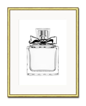 Obraz do salonu kosmetycznego Glamour 21x26cm