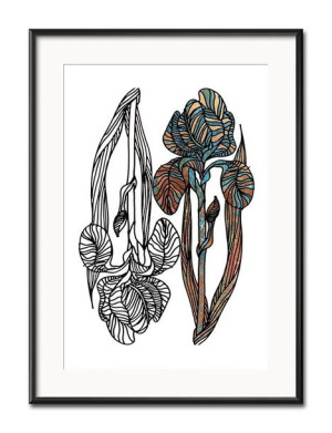 Obraz plakat nowoczesny 21x26cm