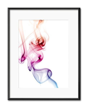 Obraz różowa abstrakcja glamour 21x26cm