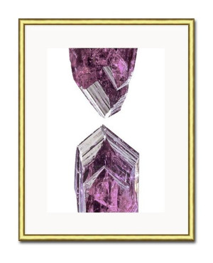 Obraz minerał kryształ 21x26cm