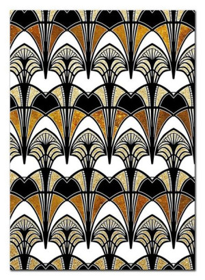 Obraz na płótnie Art Deco