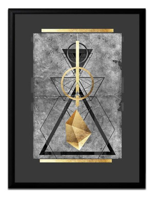 Obraz na płótnie czarno-biały glamour 33x43cm