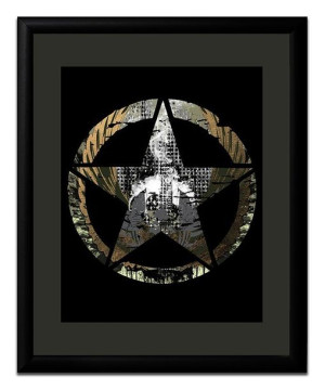 Obraz na płótnie 23x28 cm plakat gwiazda szeryfa