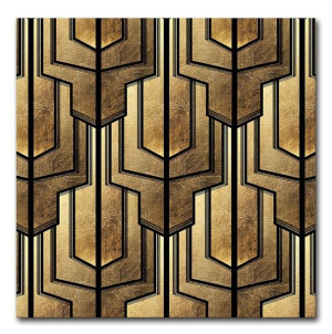 Obraz na płótnie Art Deco 30x30cm