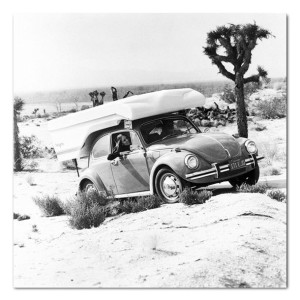 Obraz na płótnie trabant w podróży 30x30cm