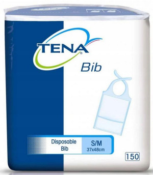 TENA Bib- Śliniaki dla dorosłych S/M 37x48cm 150szt.
