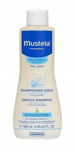 MUSTELA Delikatny szampon dla dzieci 500ml 206