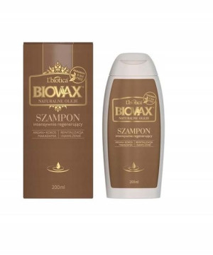 Biovax Regenerujący Szampon Argan Makadamia Kokos
