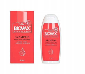Biovax Szampon intensywnie regeneruje Opuncja 200