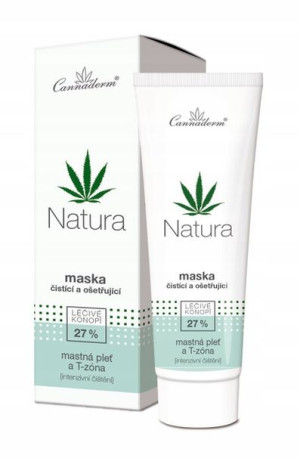 Cannaderm Natura Konopna Maska Oczyszczająca 81