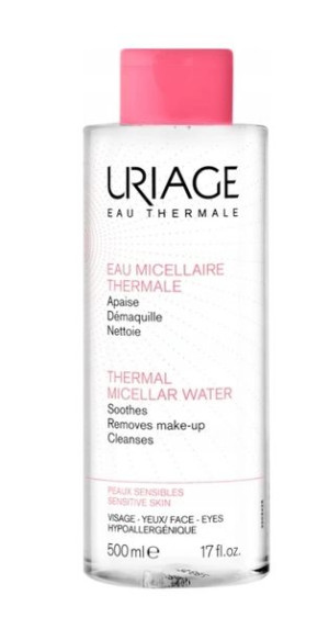 URIAGE WODA MICELARNA wrażliwa, naczynkowa 500ml