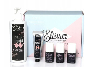 Zestaw do akrylożelu Elisium Flexy Gel startowy