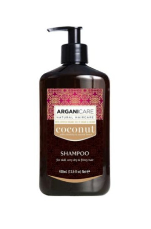 ARGANICARE Coconut Shampoo 400 ml