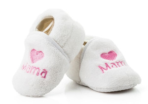 Ciepłe buciki niemowlęce r. 6-12 miesięcy dł.12 cm