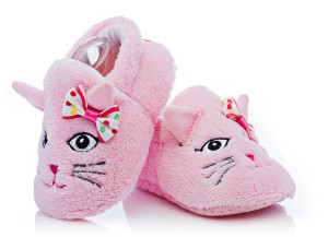 Ciepłe buciki niemowlęce r. 0-6 miesięcy dł. 10 cm