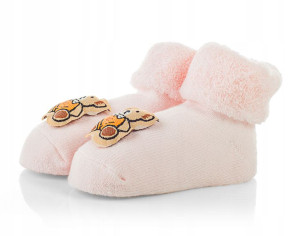 Skarpetki niemowlęce frotka, bawełna 6-12 m.