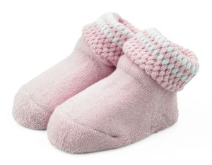 Skarpetki niemowlęce frotka, bawełna 6-12 m.