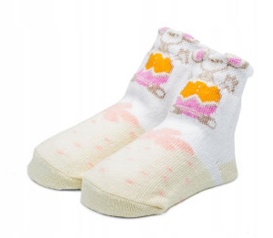 Bawełniane skarpetki niemowlęce 6-12 m.