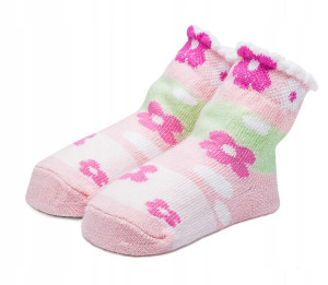 Bawełniane skarpetki niemowlęce 6-12 m. ABS