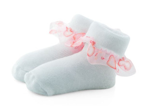 Skarpetki niemowlęce frotka, bawełna 6-12 m.
