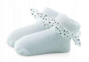 Skarpetki niemowlęce frotka, bawełna 6-12 m.