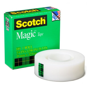 Taśma Klejąca Scotch Magic 810 19Mm/33M
