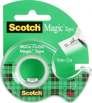 Taśma Klejąca Scotch Magic Na Podajniku 19Mm/7,5m