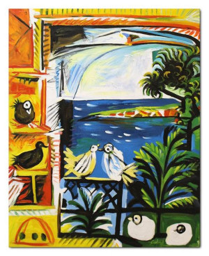 Obraz olejny ręcznie malowany Pablo Picasso kopia 80x100cm