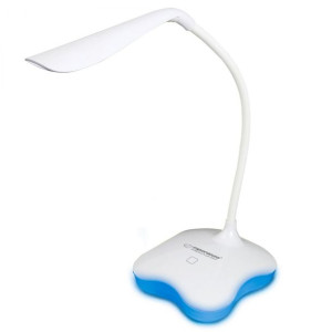 LAMPKA BIURKOWA LED STOŁOWA NOCNA DOTYKOWA Podświetlana podstawa