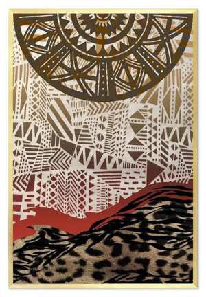 Obraz na płótnie Etno 63x93cm