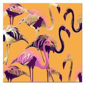 Obraz flamingi Pop Art