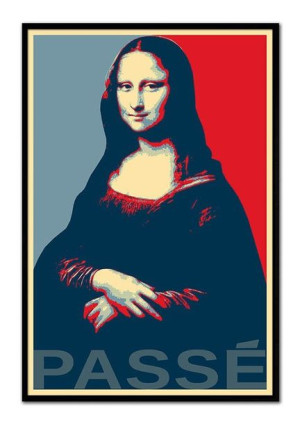 Obraz Mona Lisa pop Art 63x93cm