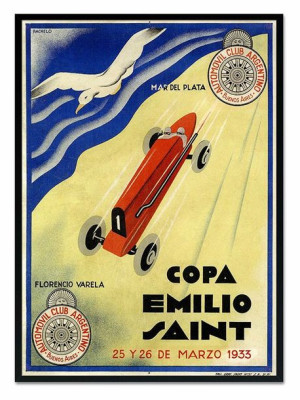 Obraz retro 53x73cm