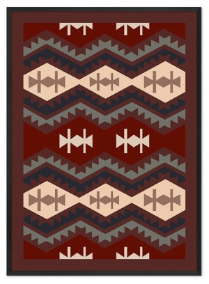 Obraz na płótnie Etno 53x73cm