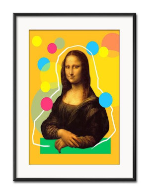 Obraz Mona Lisa pop Art